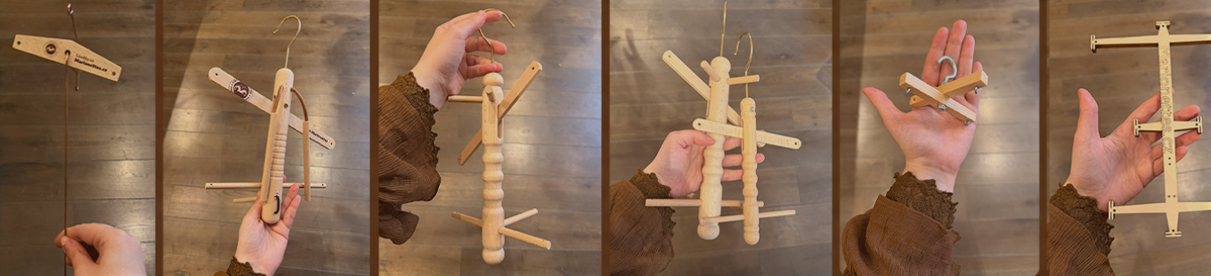 Les différents types de commandes pour marionnettes