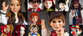 Puppen (Marionetten) für spielen