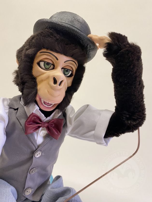 Pan opičák - loutka na zakázku
