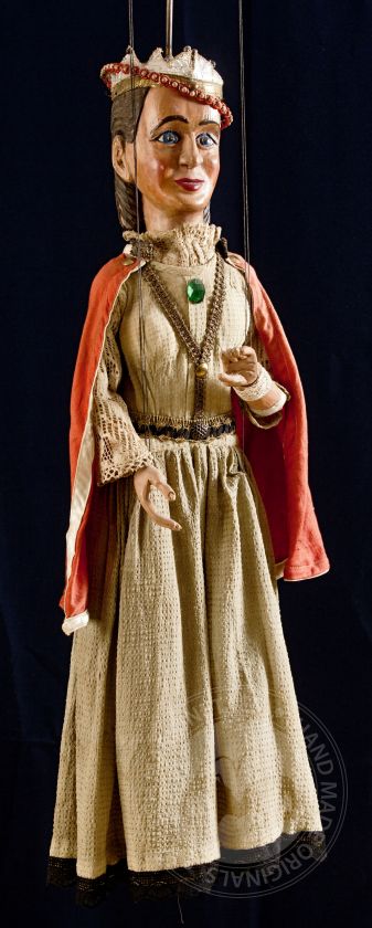Queen - antique marionette