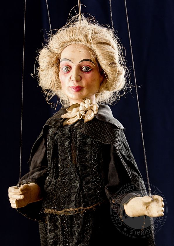 Sorceress - antique marionette