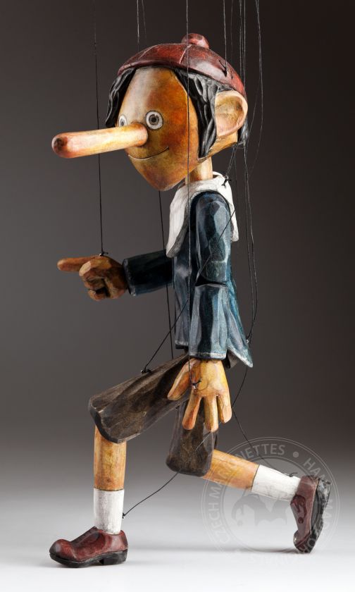 Marionnette Pinocchio vivante Superstar Large