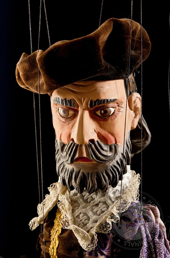 Gelehrte - antike Marionette