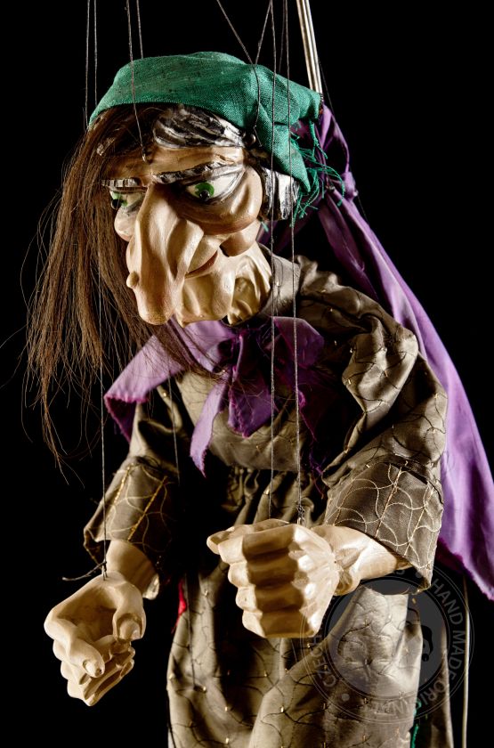 Old Witch - antique marionette