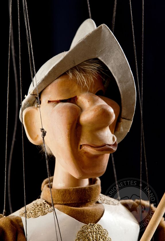 Guard - antique marionette