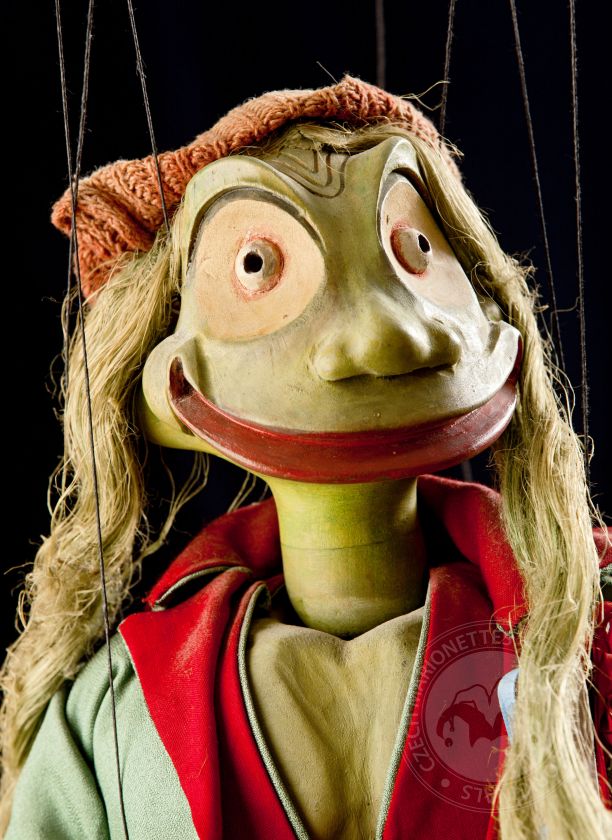 Kleiner Wassermann - antike Marionette