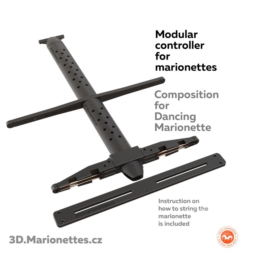 Modular Horizontal Controller for Marionettes – String Puppets
