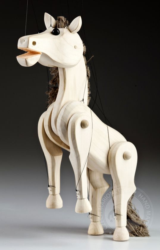 Wooden marionette - Horse Hatatitla