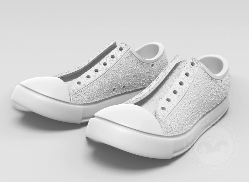 Schuhe Converse Low für 3D-Druck