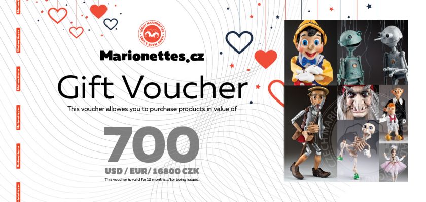 Gift Voucher for a marionette