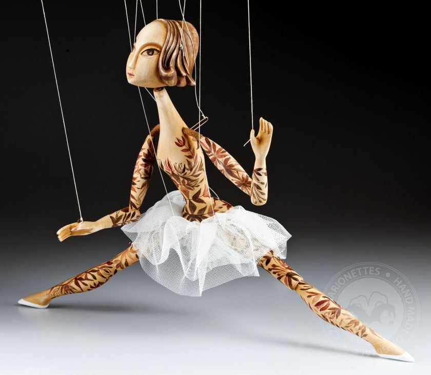 Marionnette en bois - Ballerine