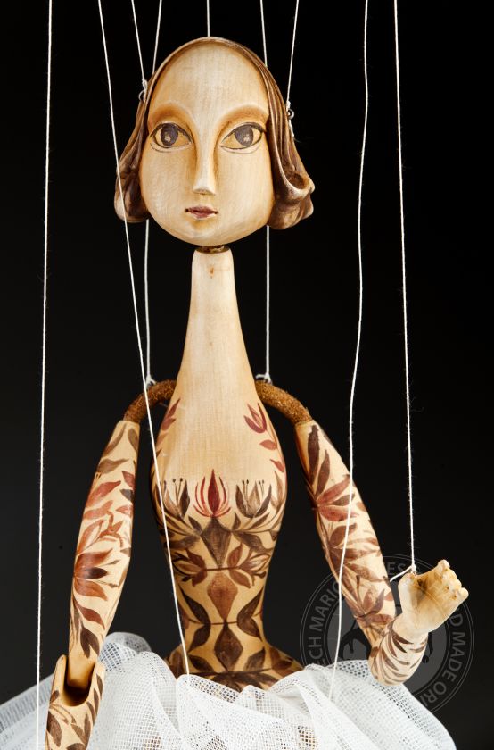 Wooden marionette - Ballerina