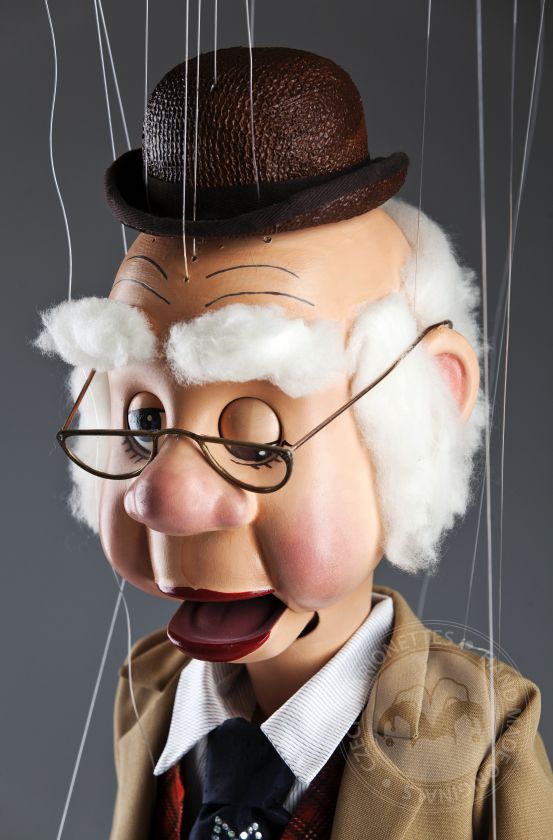 Marionnette de M. Bluster - Réplique