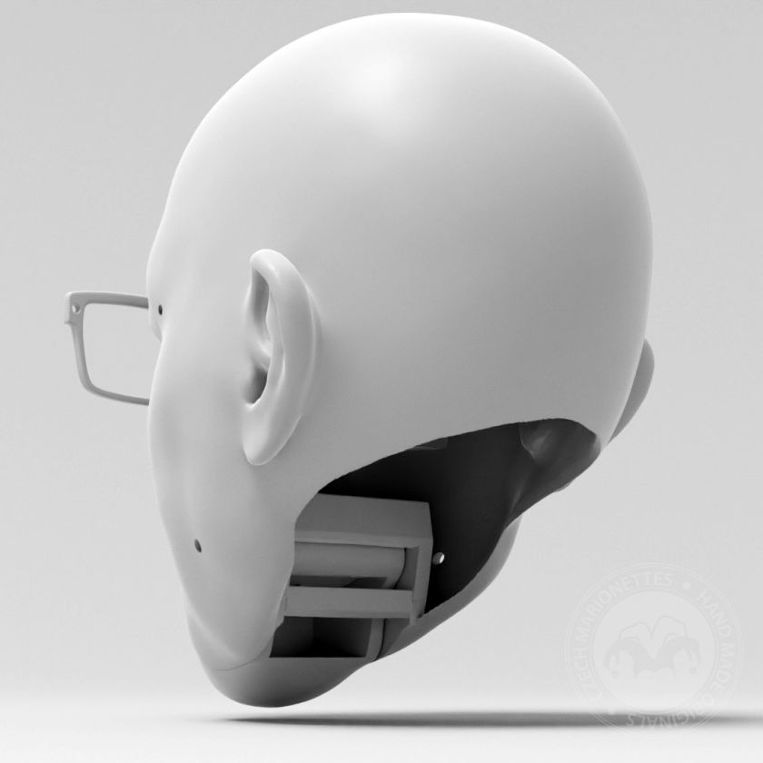 Muži s brýlemi - 3D model pro 3D tisk