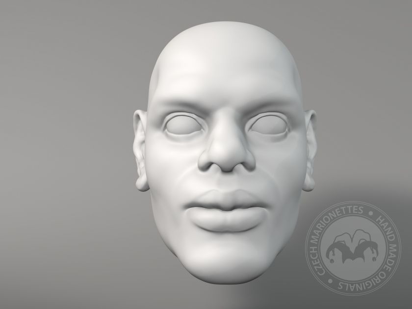 Lebron James, modèle 3D de la marionnette entière + manette (100cm, yeux et bouche mobiles)