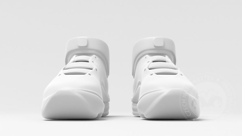 Lebron James, 3D-Modell der "Weiß" Schuhe eines Spielers für eine 100cm-Marionette