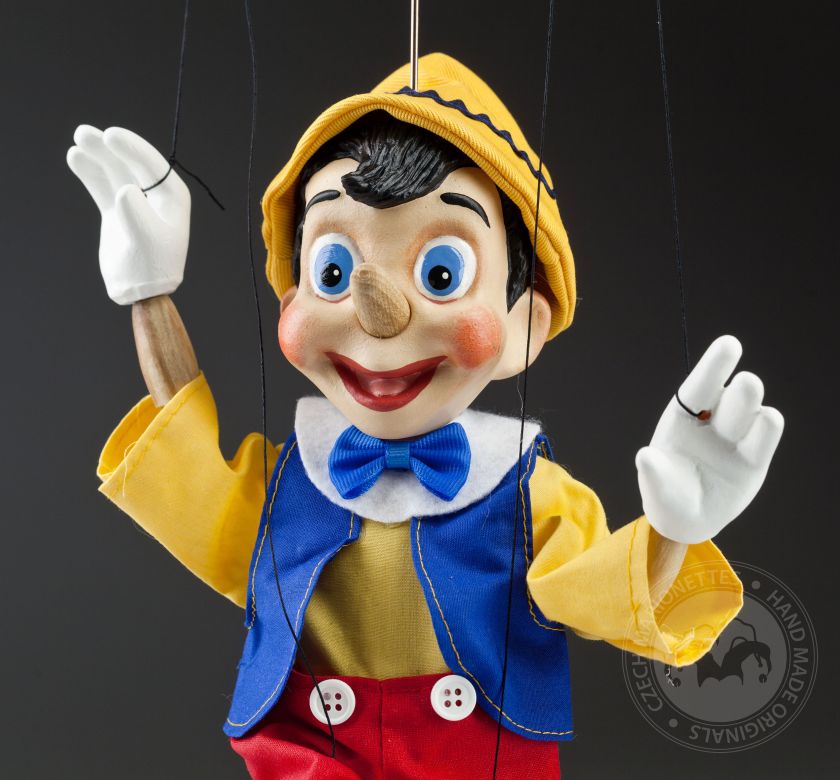 Pinocchio Cartoon Puppe