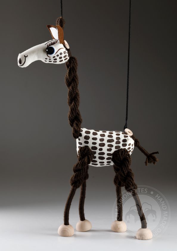 Žirafa - měkká loutka Pepino