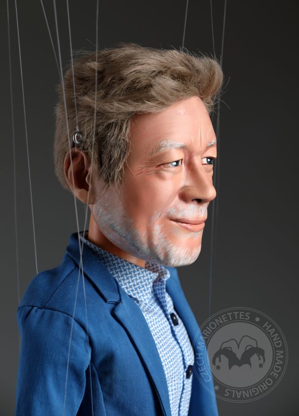 Portrait custom-made Marionette of a man