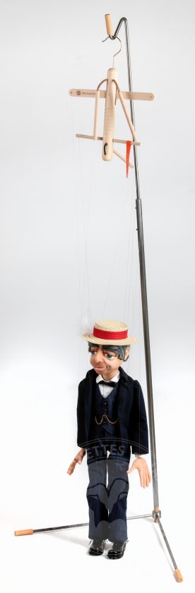 Stand for a medium/big size marionette - up to 130 cm tall.