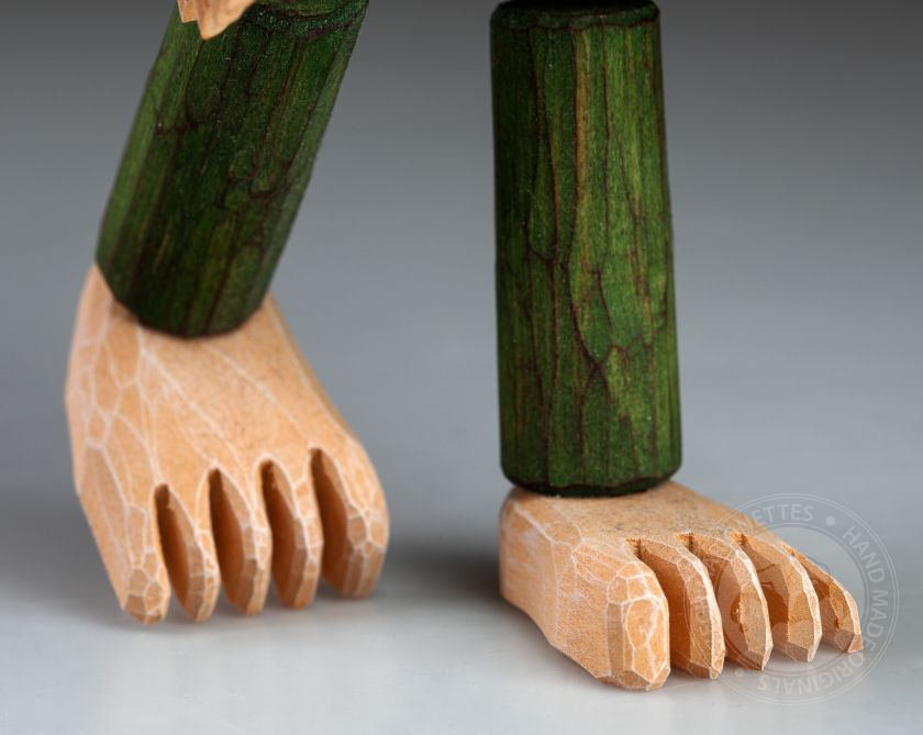 Water Sprite - original wooden hand-carved marionette