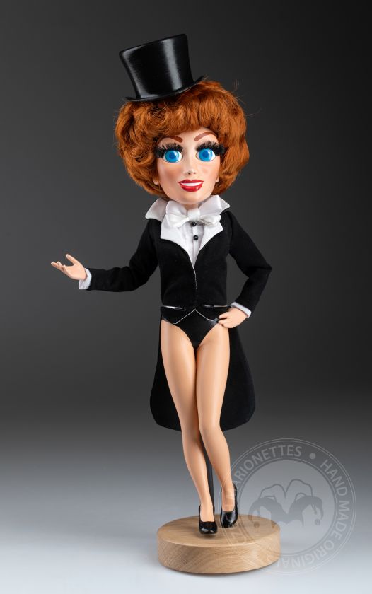 Lucy-Puppe - eine Nachbildung des berühmten Lucille Ball