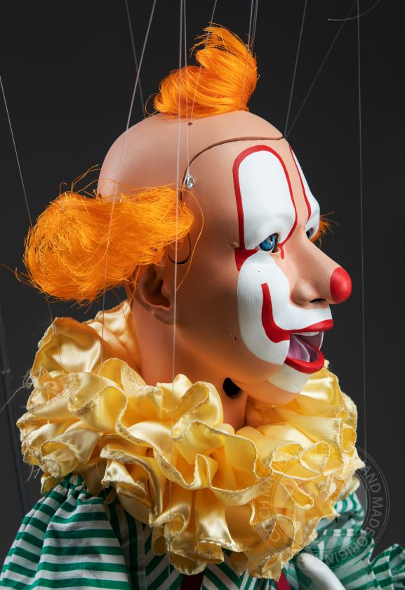 Clarabelle - Marionnette clown du spectacle Howdy Doody