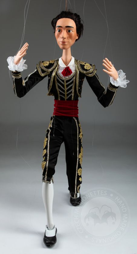 Spanische Tänzerin - 100 cm große professionelle Marionette