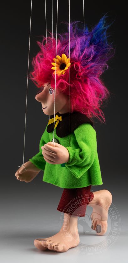 Troll - Colorful Marionette Puppet