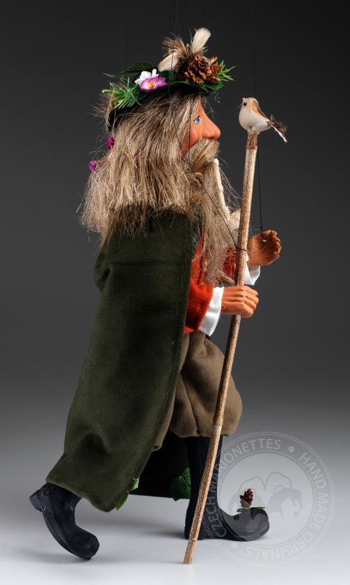 Wanderer - Magische alte Marionette - mittlere Größe