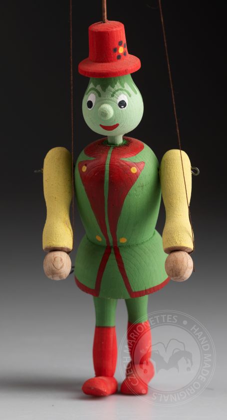 Water Sprite - Mini Wooden Marionette Puppet