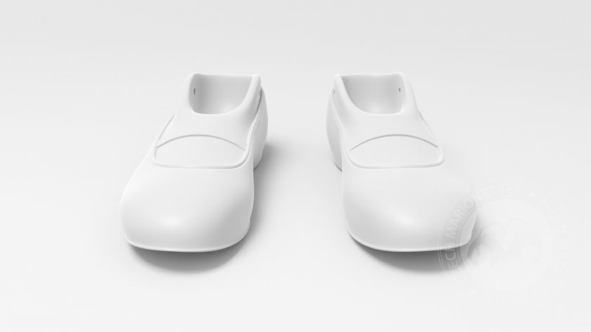 Scarpe per bambine (Modello 3D per stampa 3D)