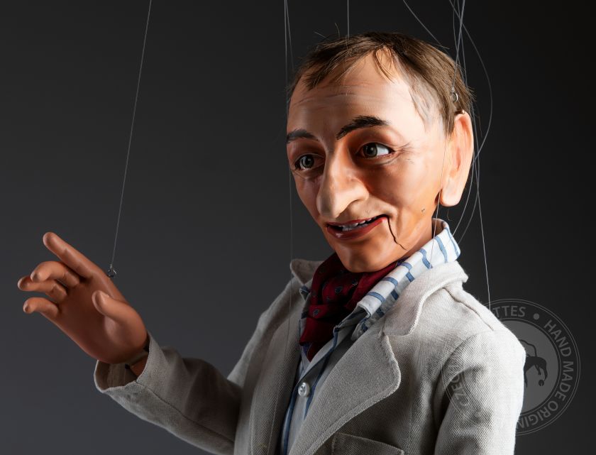 Benutzerdefinierte Marionette eines Mannes - Hergestellt nach einem Foto
