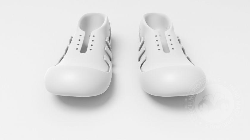 Modèle 3D de chaussures (pour impression 3D)