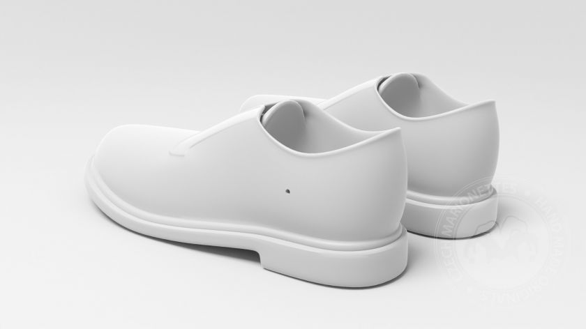 Společenské boty (3D model pro 3D tisk)