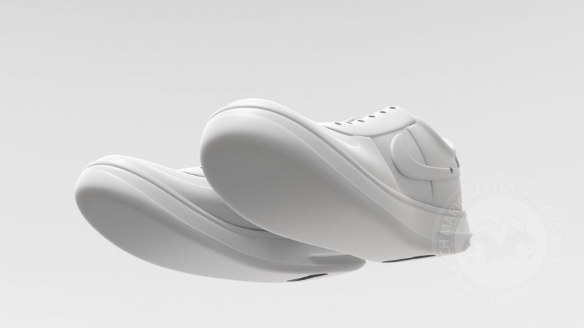 Nike sneakers, 3D printbaar model voor marionet