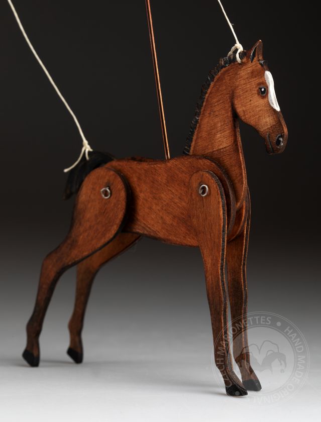 Foal - Wooden Decorative Marionette