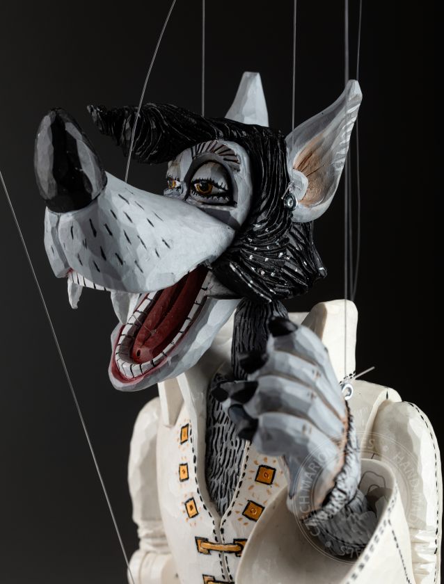 Wolf Elvis - Leistung Tschechische Marionette