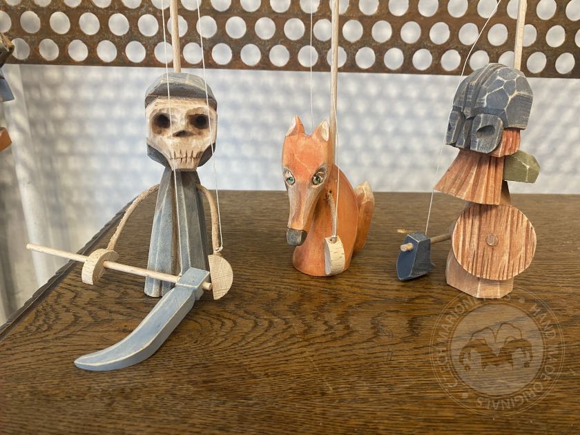 Wooden Hand Carved Marionettes - special order