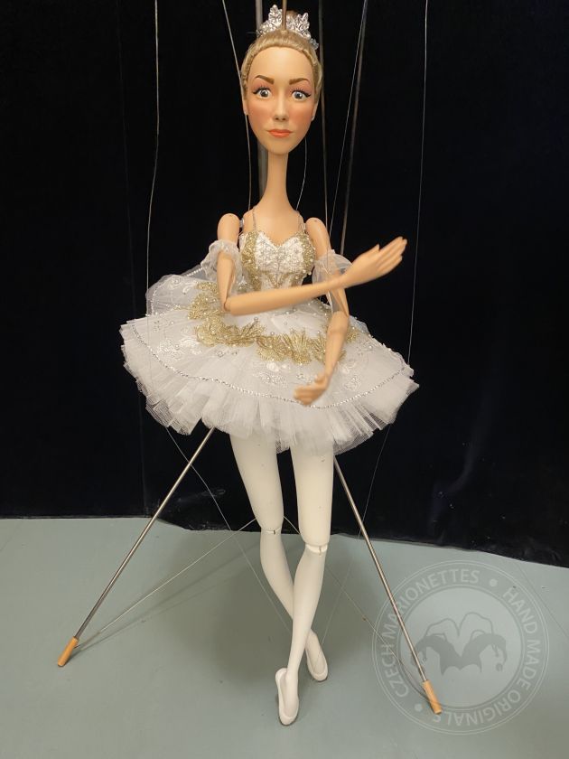3D-Modell des Kopfes einer Ballerina