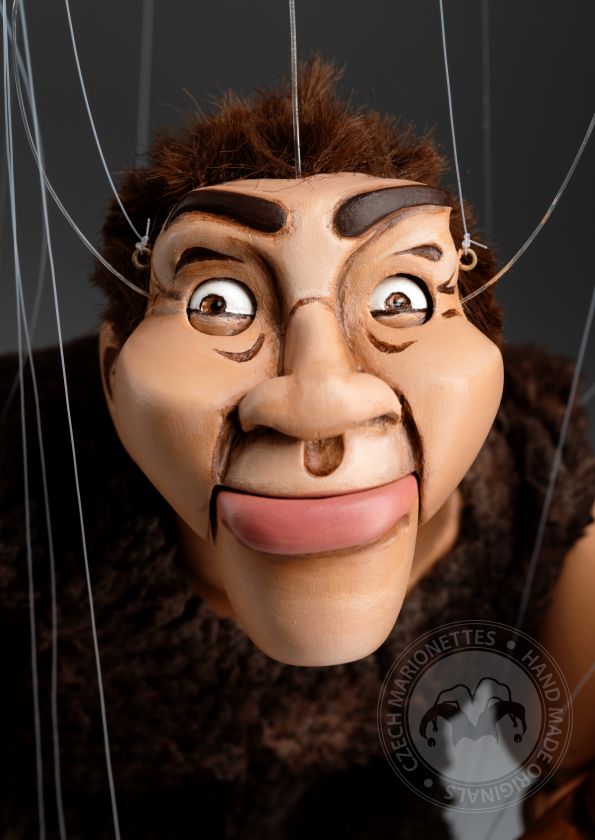 Caveman - Original Hand-Carved Marionette