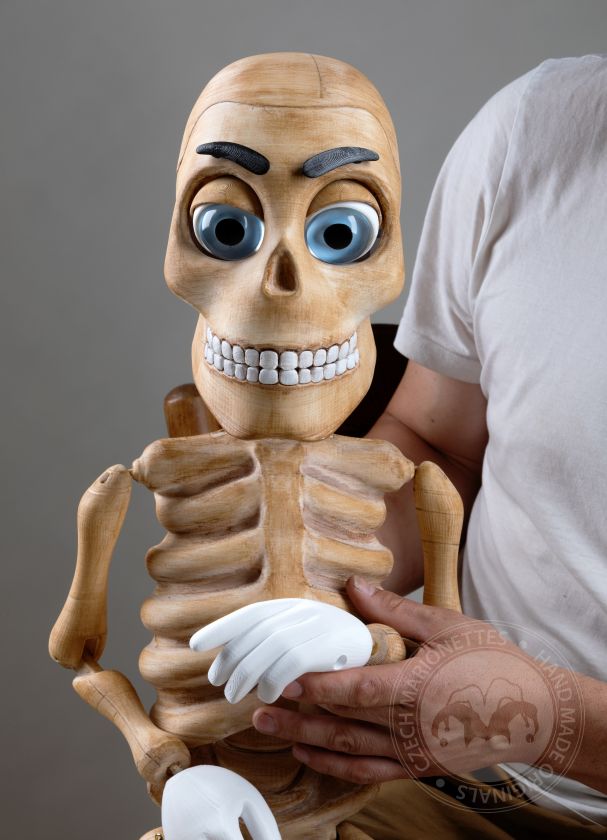 Donnie - The ultimate ventriloquist puppet skeleton