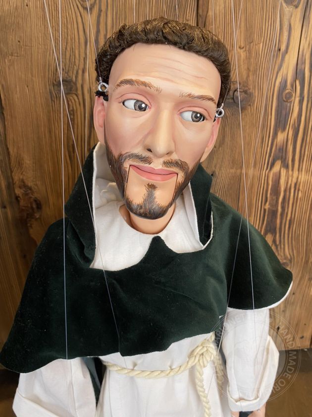 Saint Dominic - Portrait marionette made based on pictures