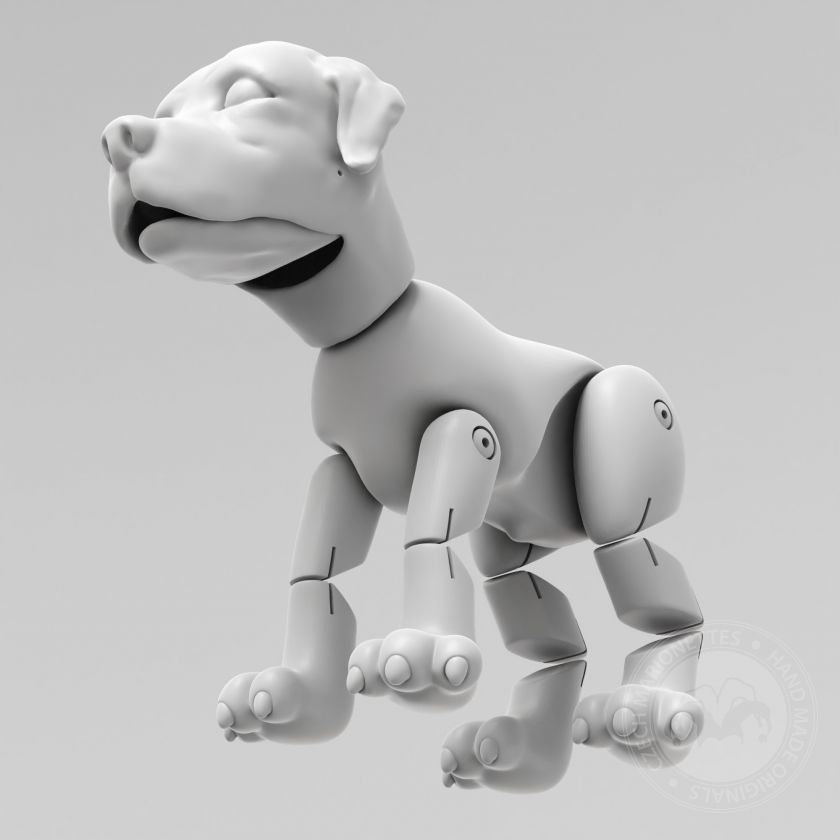 Hund 3D Modell