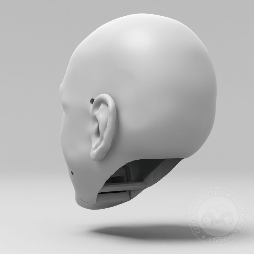 Modello 3D della testa di Michael Jordan per la stampa 3D