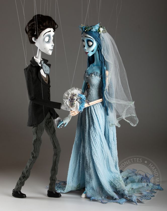 Corpse Bride – Maßgeschneiderte Marionetten