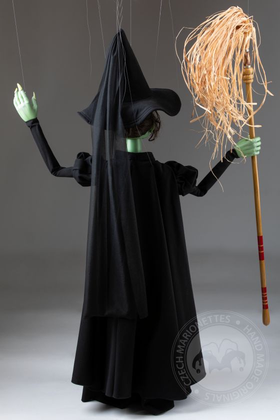 Green Wicked Witch - Marionette from the movie Wizard of Oz