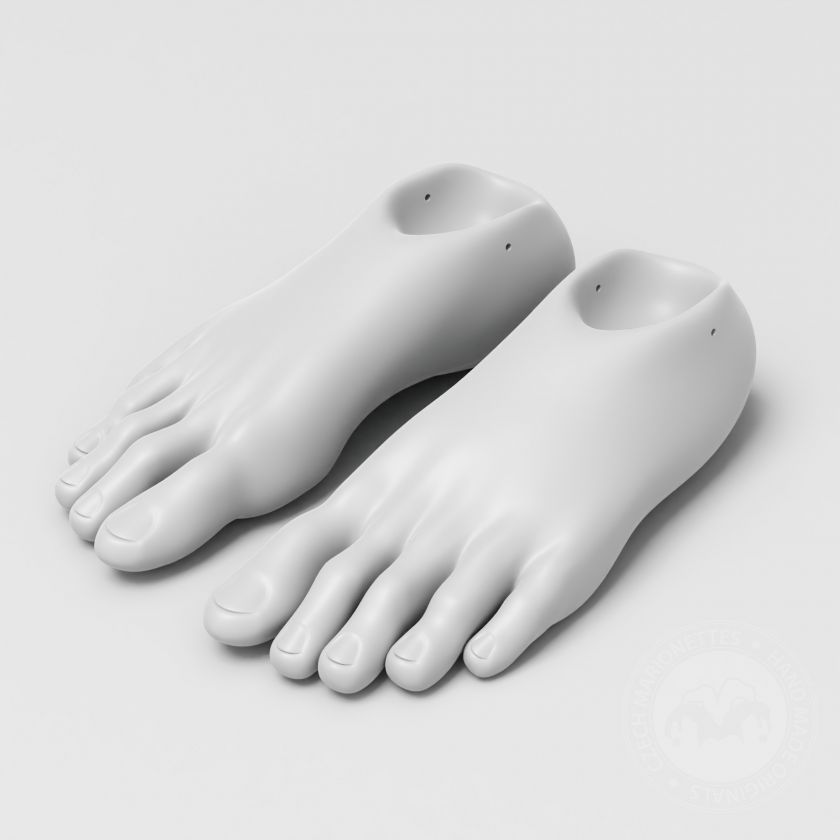 Modello 3D del piede (per la stampa 3D)
