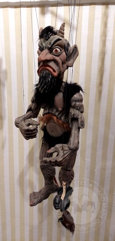 Der Teufel - antike Marionette