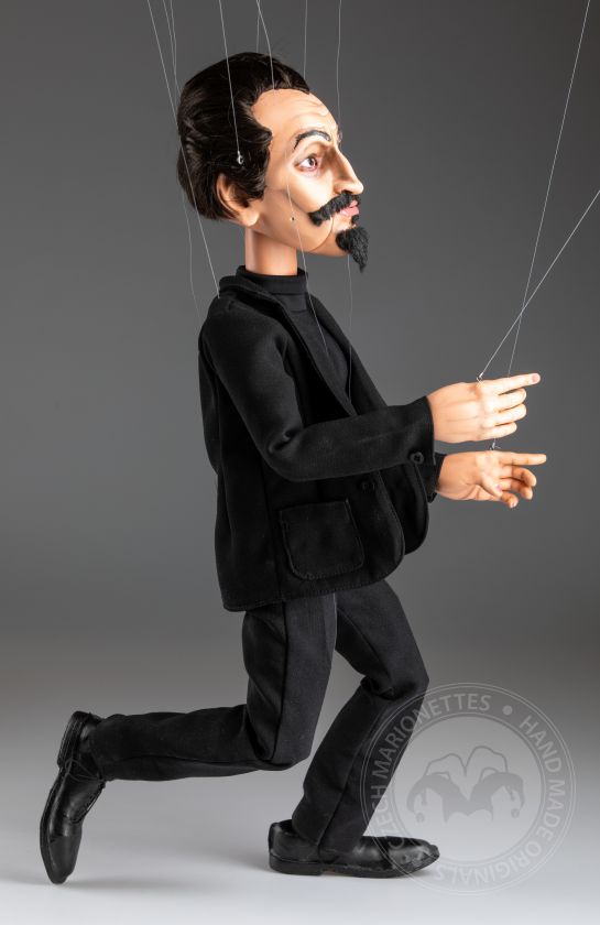 Devil - Custom-made Marionette, 60 cm tall, Movable Mouth